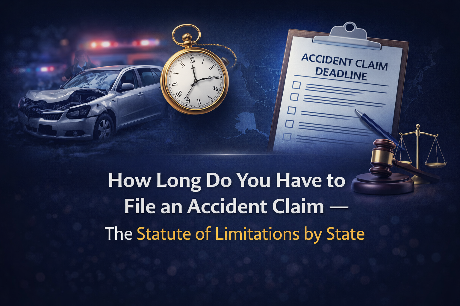 How Long Do You Have to File an Accident Claim — The Statute of Limitations by State