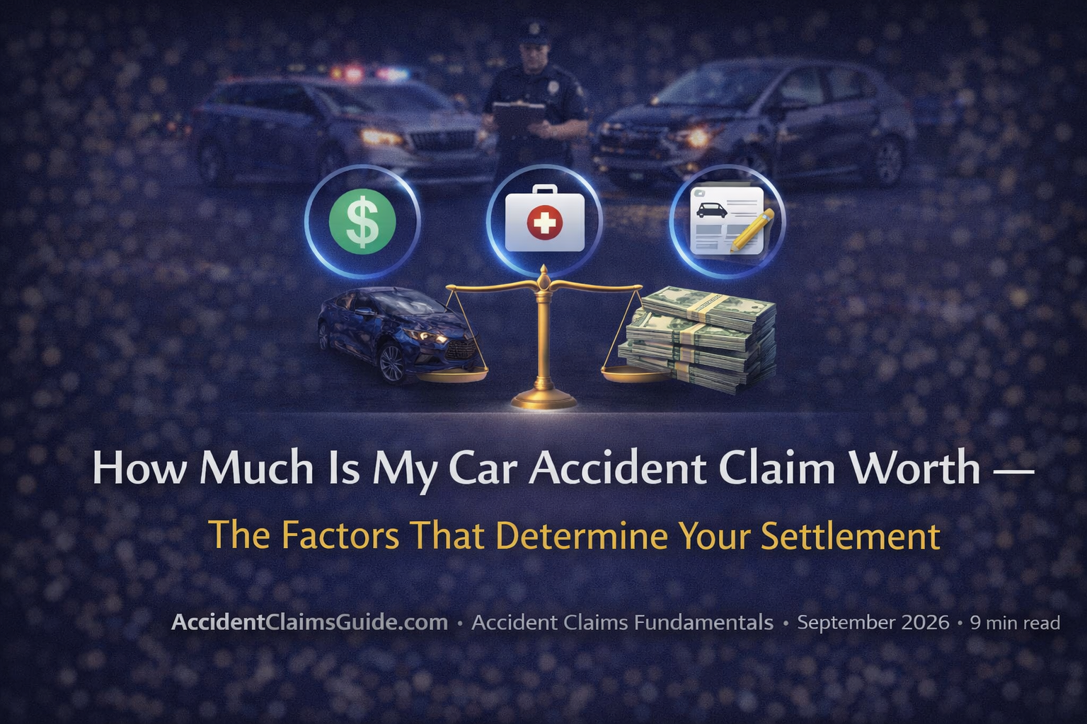 How Much Is My Car Accident Claim Worth — The Factors That Determine Your Settlement