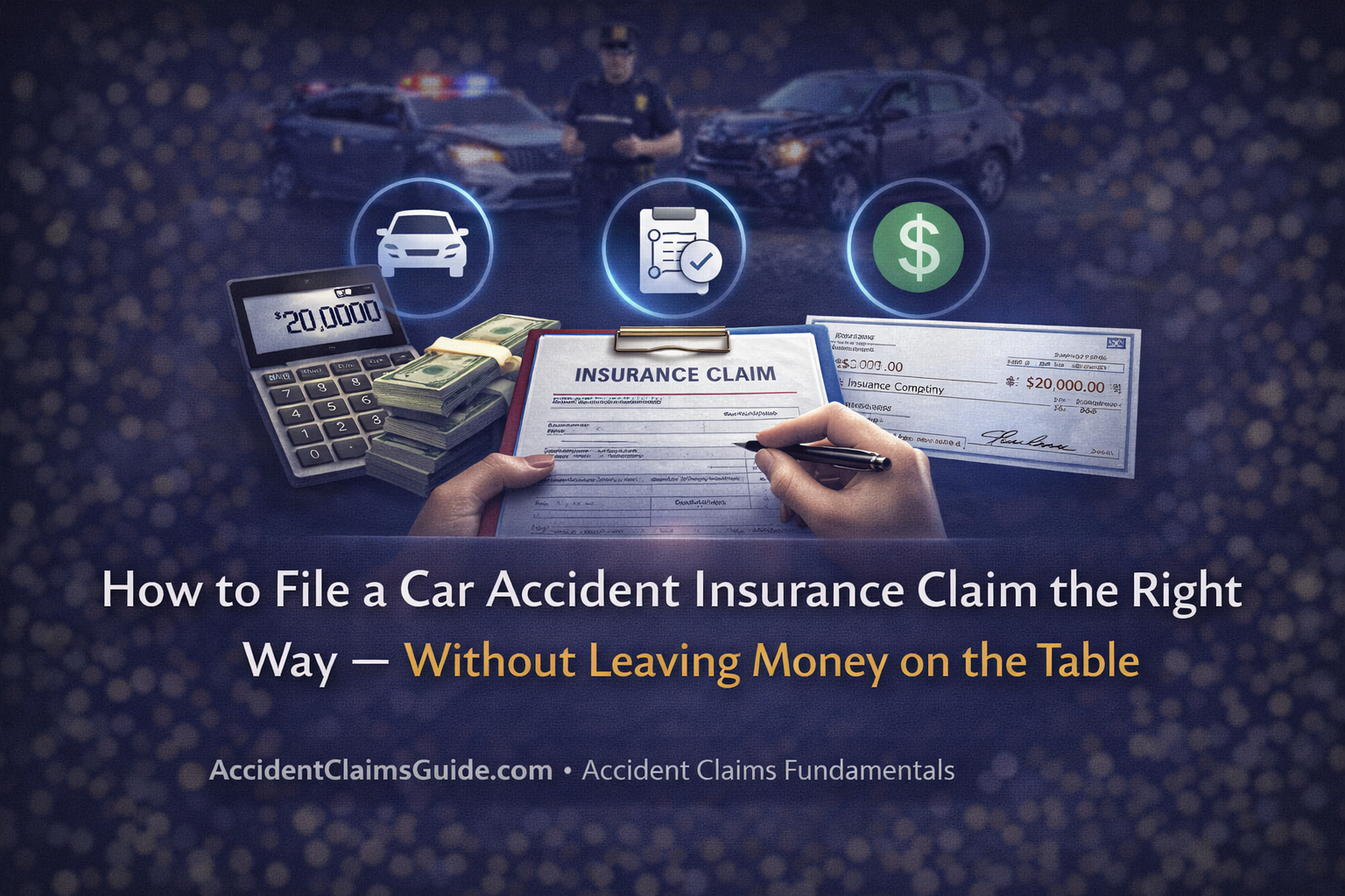 How to File a Car Accident Insurance Claim the Right Way — Without Leaving Money on the Table