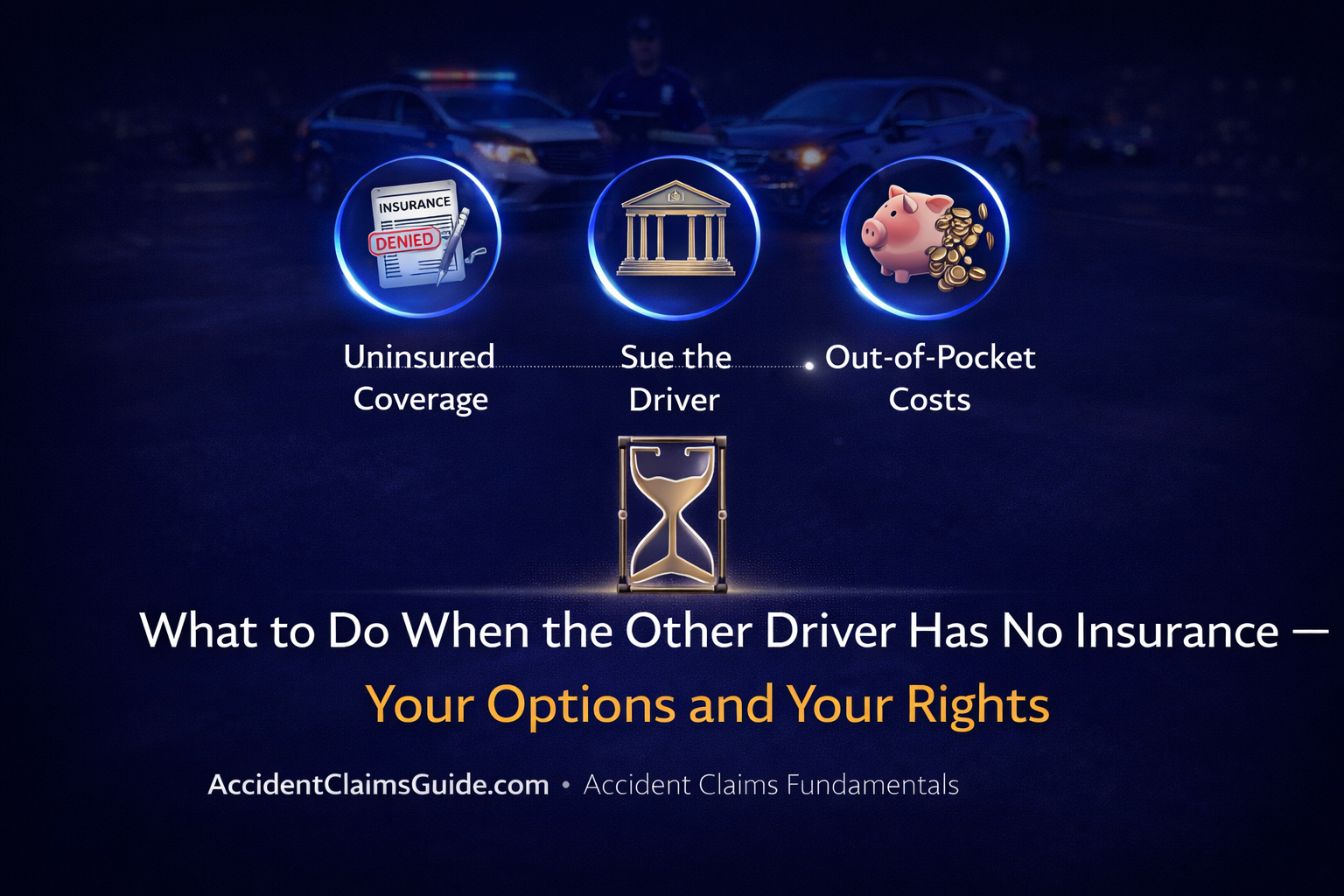 What to Do When the Other Driver Has No Insurance — Your Options and Your Rights