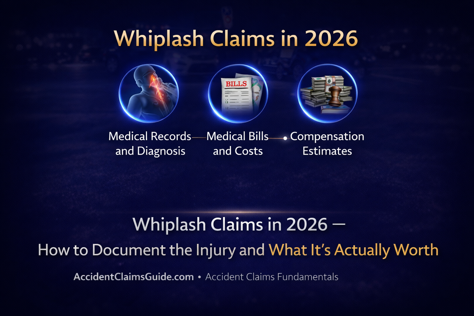 Whiplash Claims in 2026 — How to Document the Injury and What It’s Actually Worth