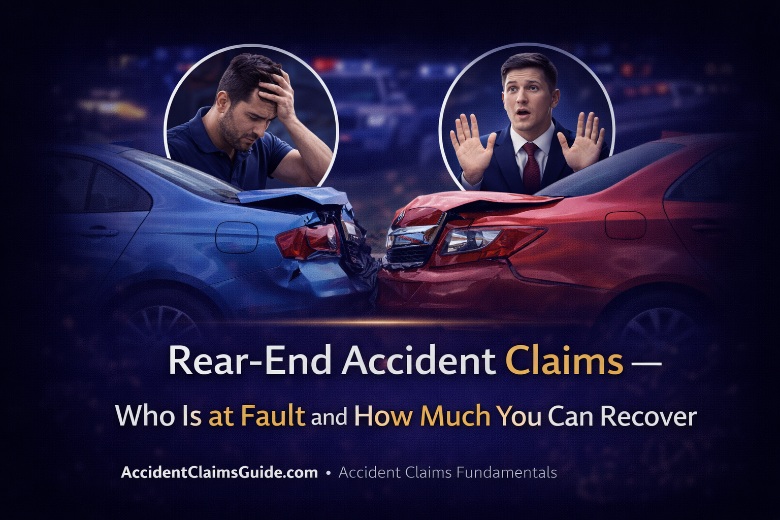 Rear-End Accident Claims — Who Is at Fault and How Much You Can Recover